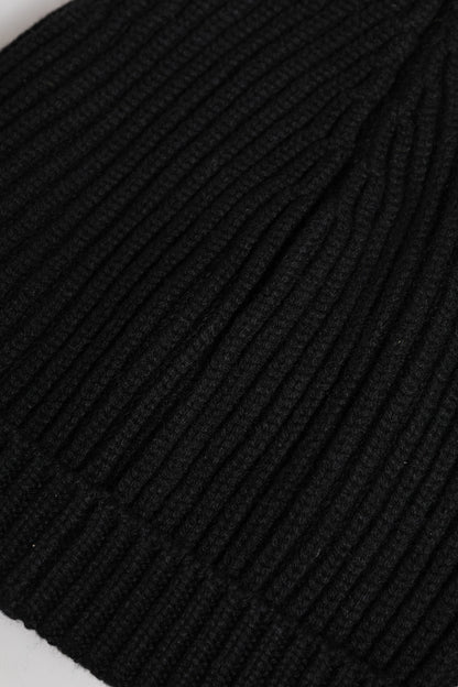 Dolce &amp; Gabbana – Schwarze Wintermütze aus Kaschmir