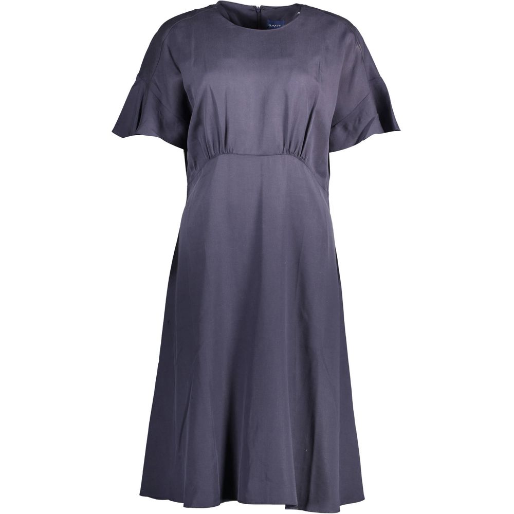 Gant Blaues Lyocell-Kleid für Damen