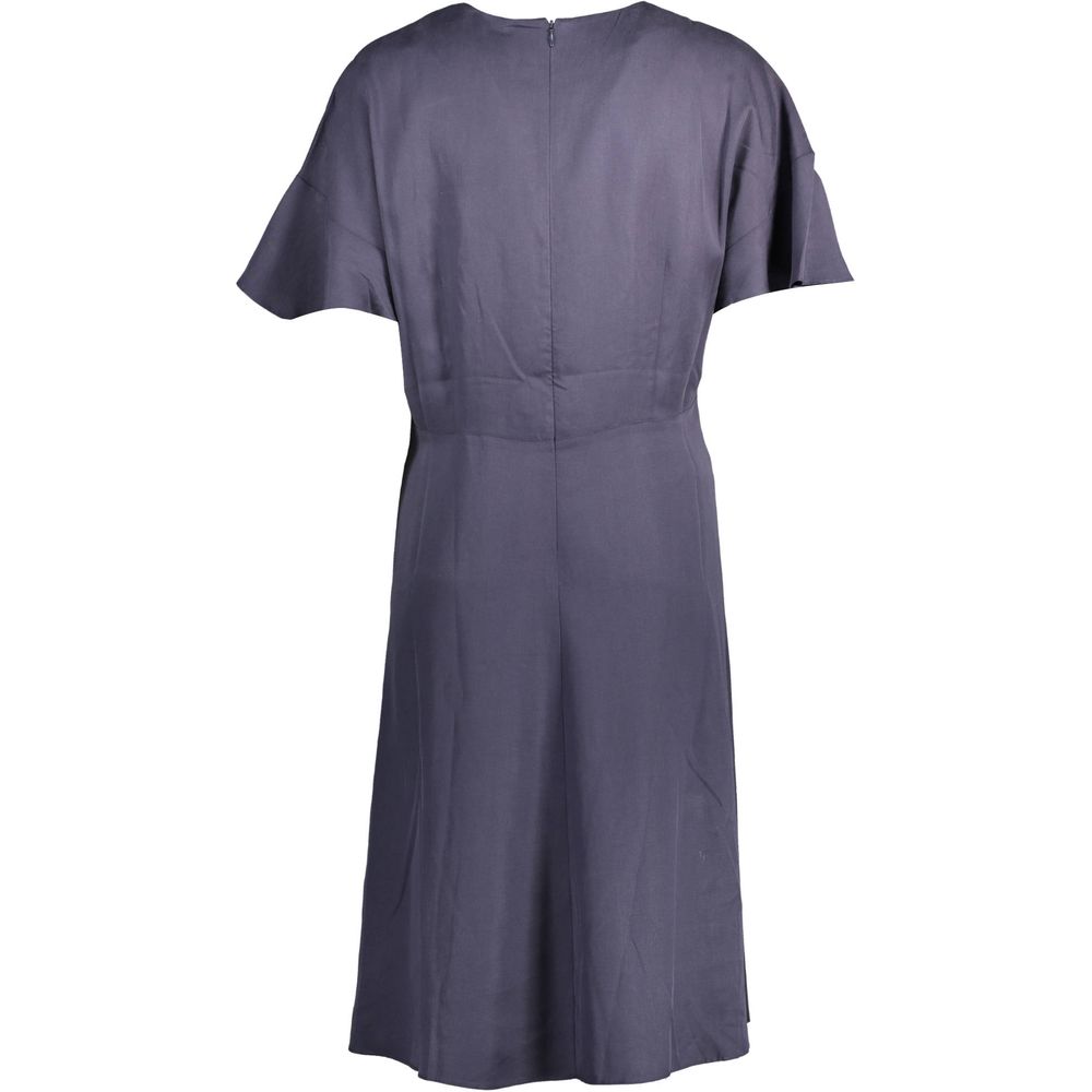 Gant Blaues Lyocell-Kleid für Damen