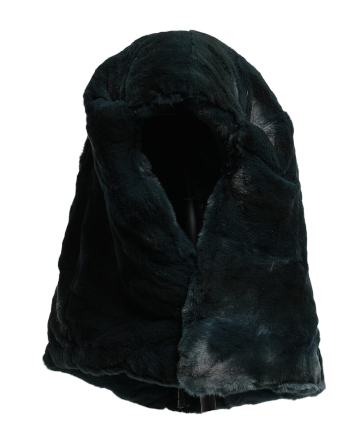 Dolce &amp; Gabbana Schwarze Wieselpelz-Mütze für Damen