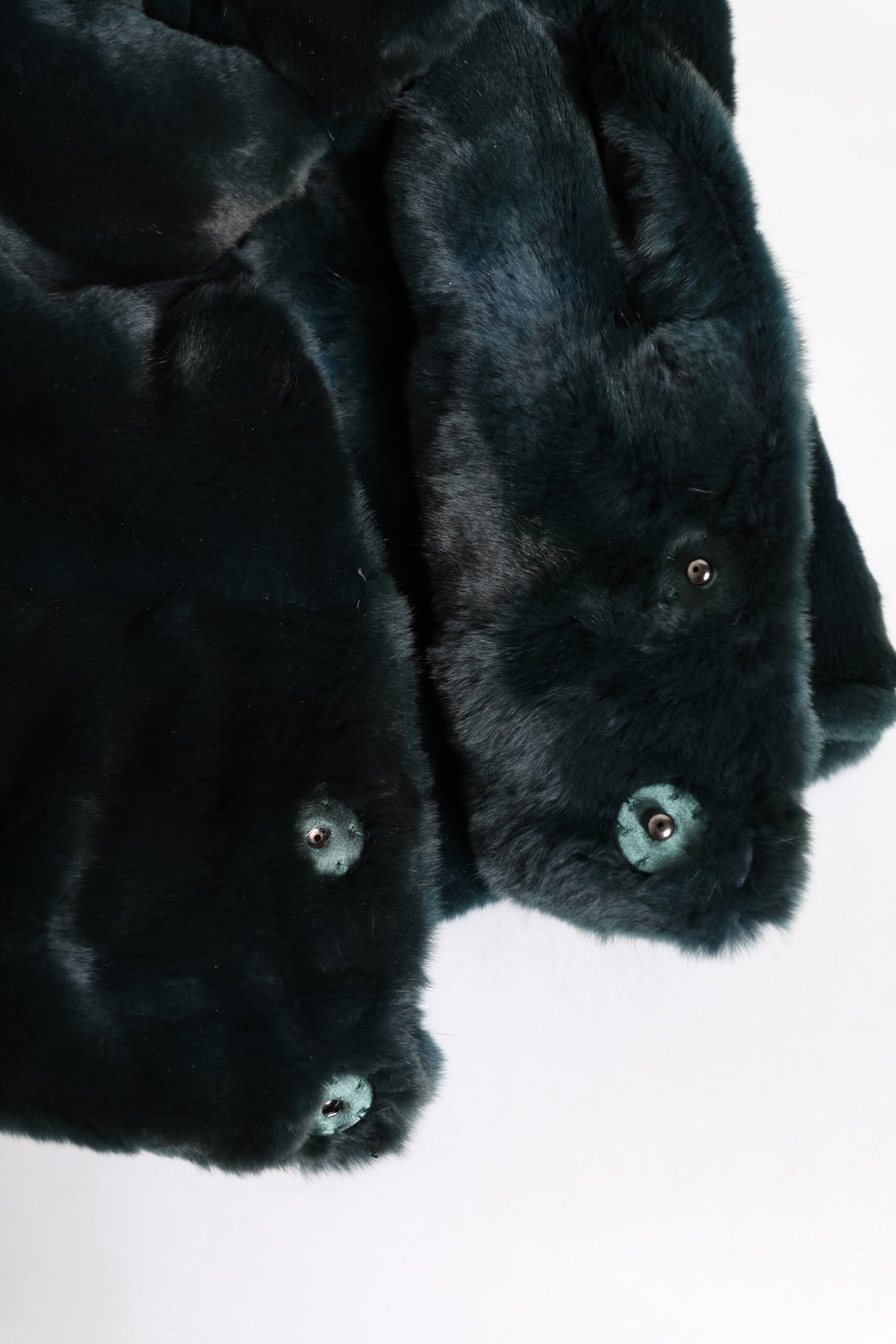 Dolce &amp; Gabbana Schwarze Wieselpelz-Mütze für Damen