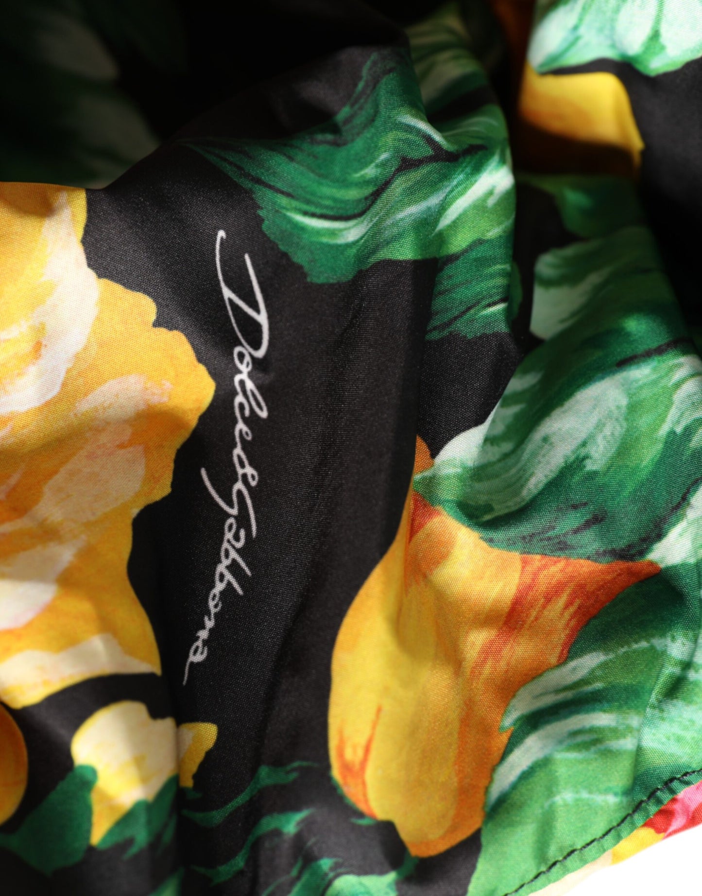 Dolce &amp; Gabbana – Mehrfarbiger Wickelhut mit Blumenmuster