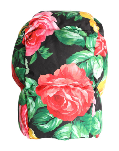 Dolce &amp; Gabbana – Mehrfarbiger Wickelhut mit Blumenmuster
