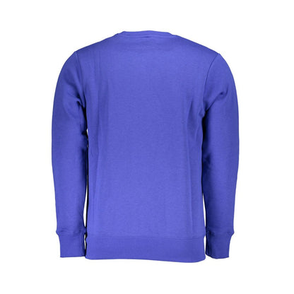 Norwegen 1963 Blauer Baumwollpullover für Herren