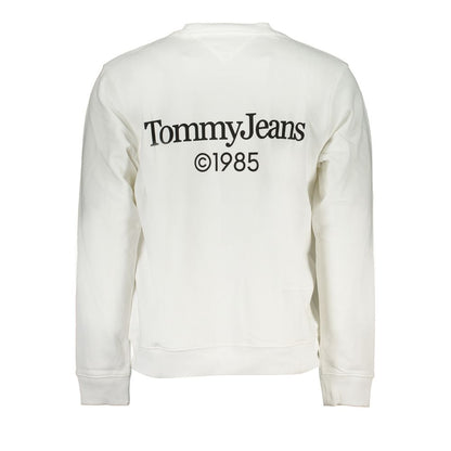 Tommy Hilfiger – Weißer Baumwollpullover für Herren