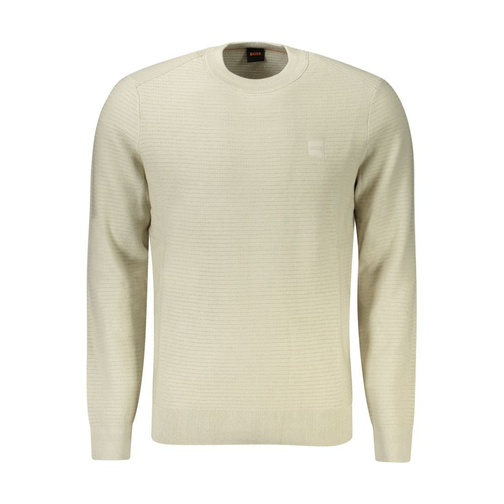 Hugo Boss Beige Baumwollpullover für Herren