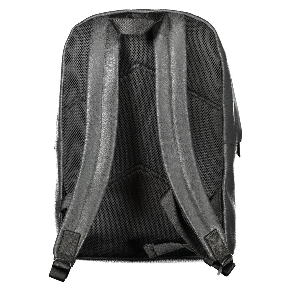 Calvin Klein Schwarzer Polyester Herren Rucksack