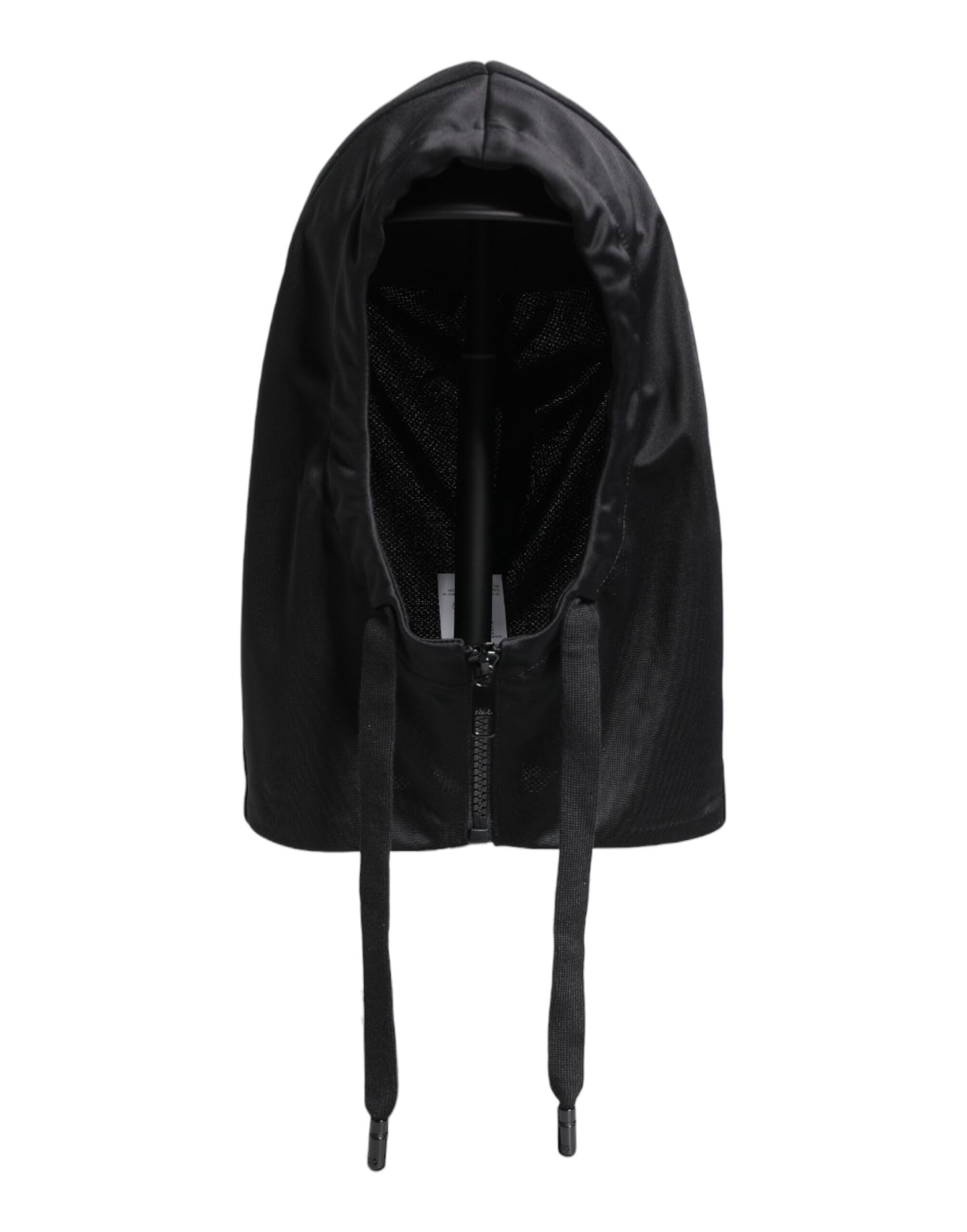 Dolce &amp; Gabbana – Schwarzer Polyester-Wickelhut für den ganzen Kopf