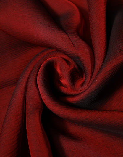 Dolce &amp; Gabbana Roter Seidenschal mit rechteckigem Muster für Damen