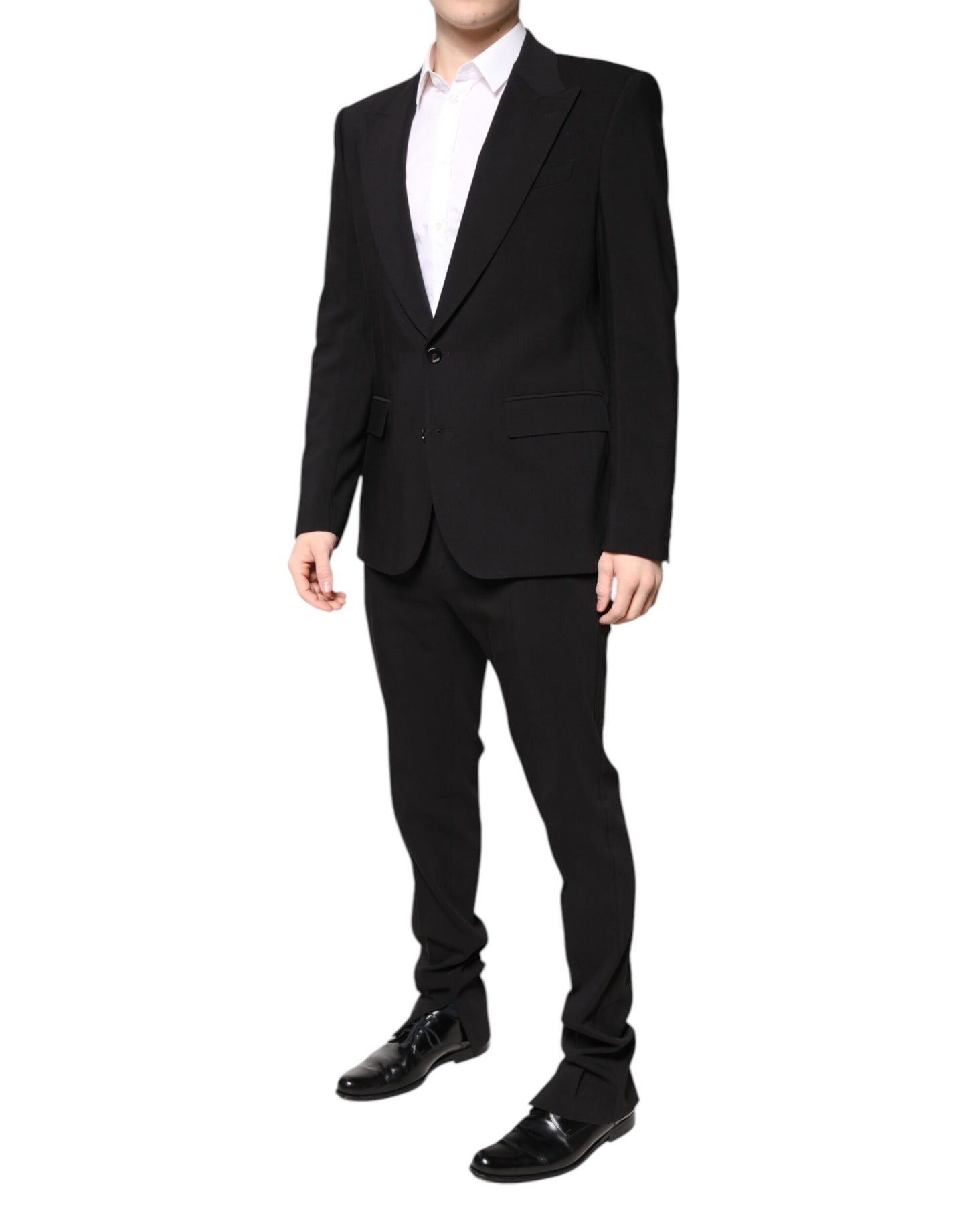 Dolce &amp; Gabbana – Mehrfarbiger 2-teiliger Anzug aus Polyester-Jacquard