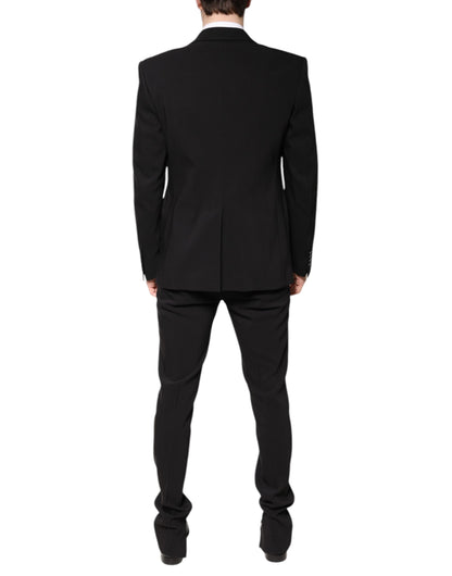 Dolce &amp; Gabbana – Mehrfarbiger 2-teiliger Anzug aus Polyester-Jacquard