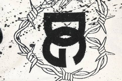 Dolce &amp; Gabbana Weißer Pullover mit Logo-Engel-Print für Damen