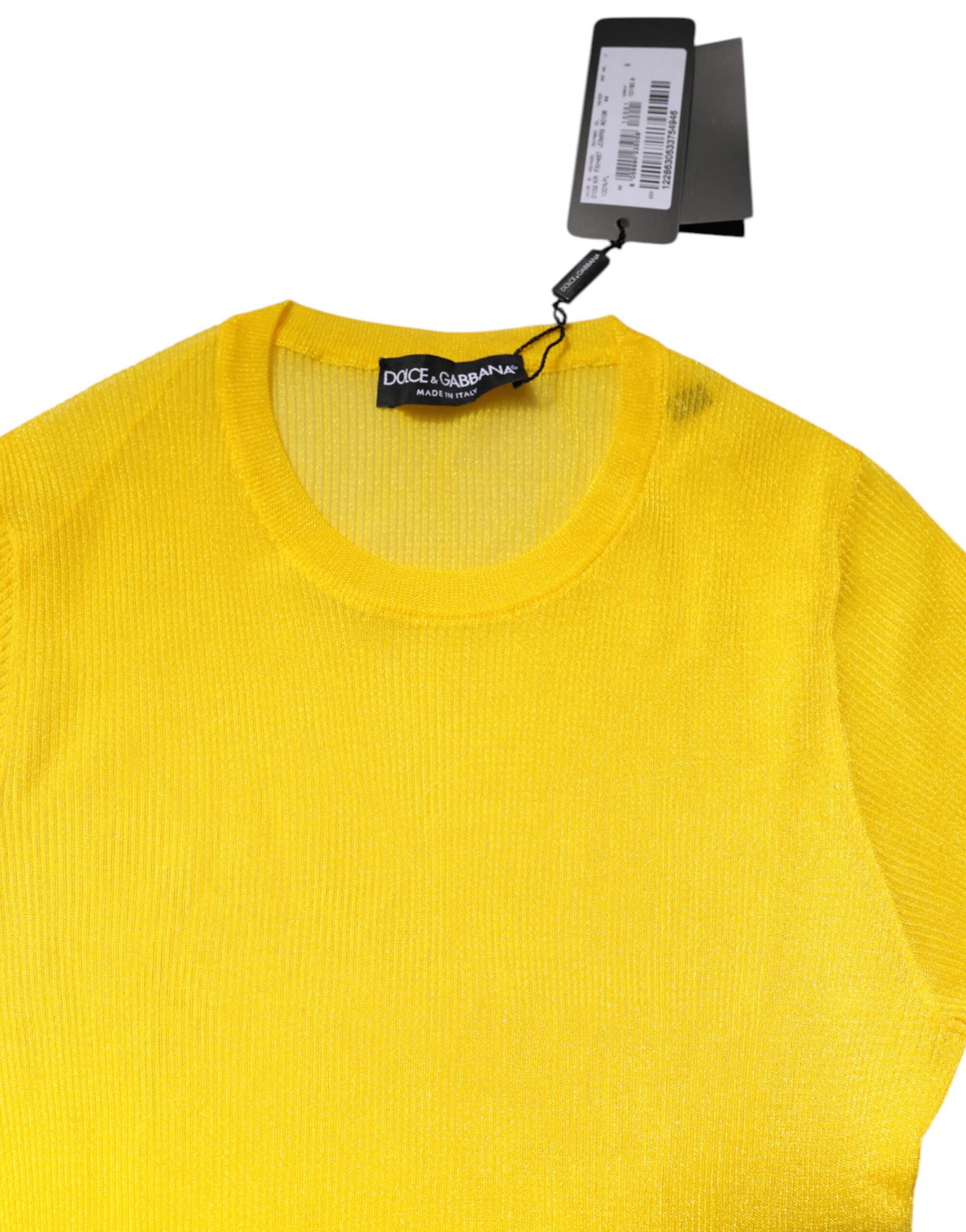 Dolce &amp; Gabbana Gelb Polyester Damen Pullover Top Pullover