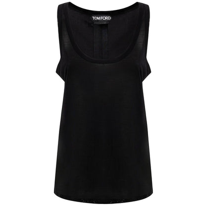 Tom Ford – Schwarzes Seiden-Tanktop
