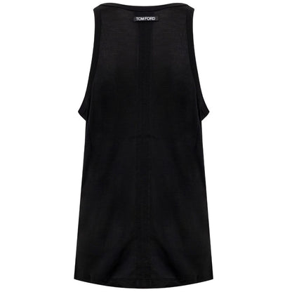Tom Ford – Schwarzes Seiden-Tanktop