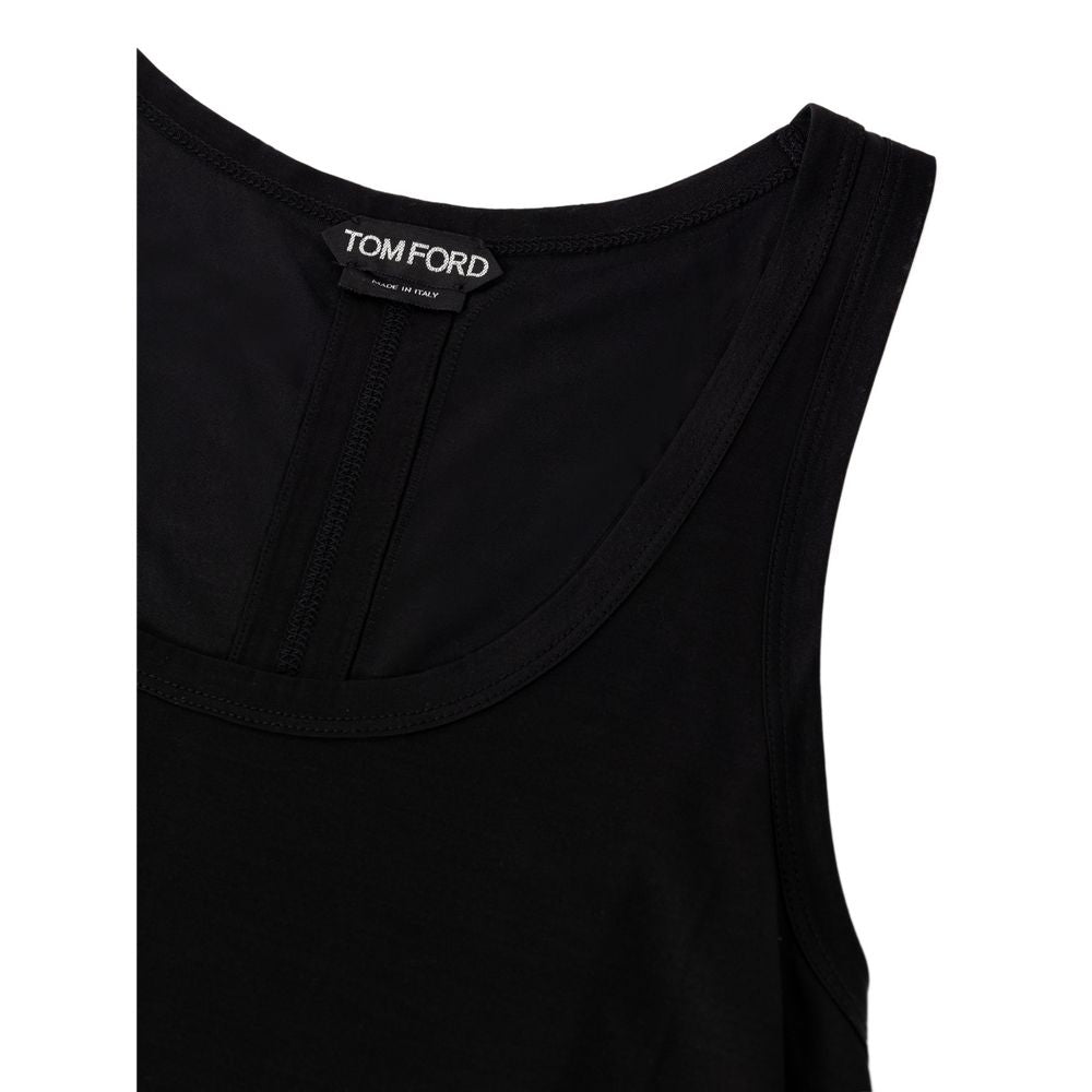 Tom Ford – Schwarzes Seiden-Tanktop
