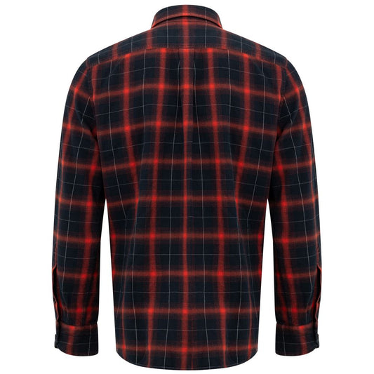 Tom Ford Hemd mit zweifarbigem Leinenmuster