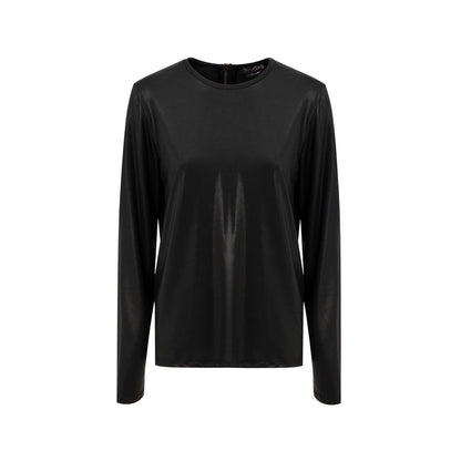 Tom Ford – Schwarzes Viskose-Langarmshirt