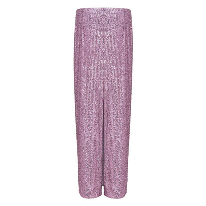 تنورة توم فورد الوردية من البوليستر