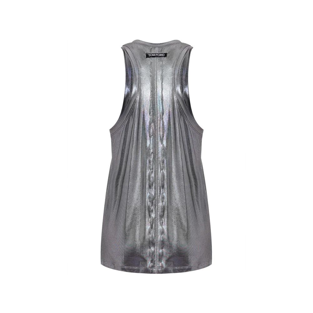 Tom Ford Graue Viskose-Tanktops