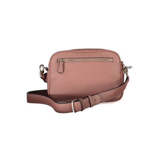 Guess Jeans – Handtasche aus Polyethylen in Rosa