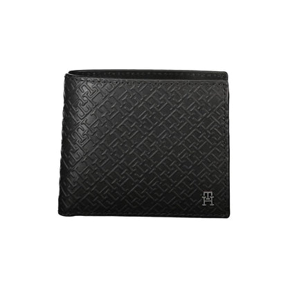 Tommy Hilfiger – Klassische Lederbrieftasche mit Münzfach und Kartenfächern