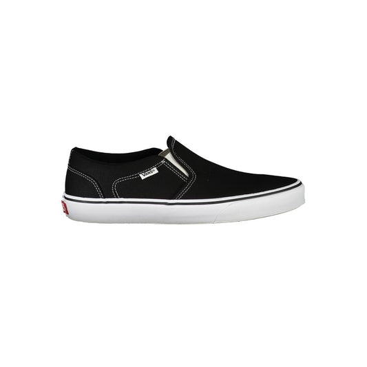 Vans – Schwarze Polyester-Sneaker