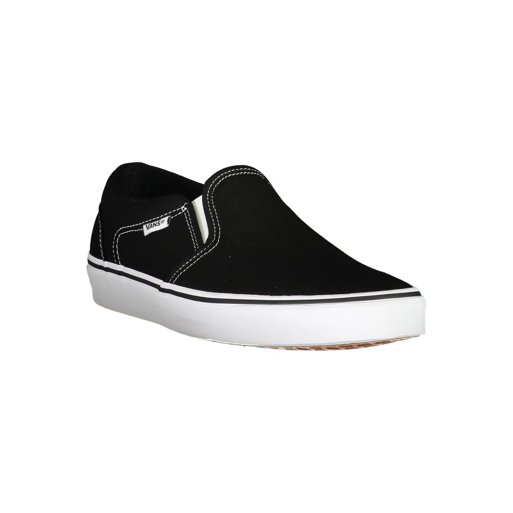 Vans – Schwarze Polyester-Sneaker