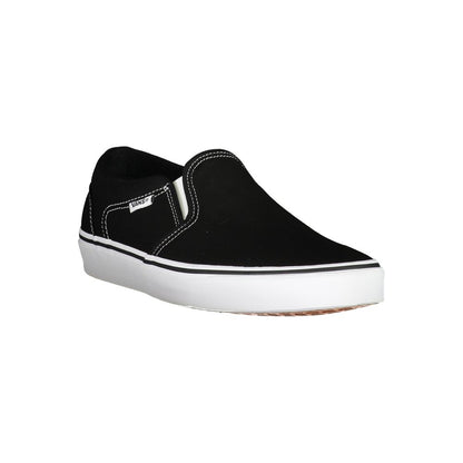 Vans – Schwarze Polyester-Sneaker