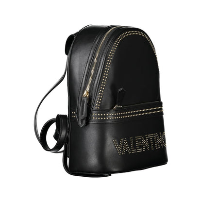 Mario Valentino Schwarzer Polyethylen-Rucksack für Damen