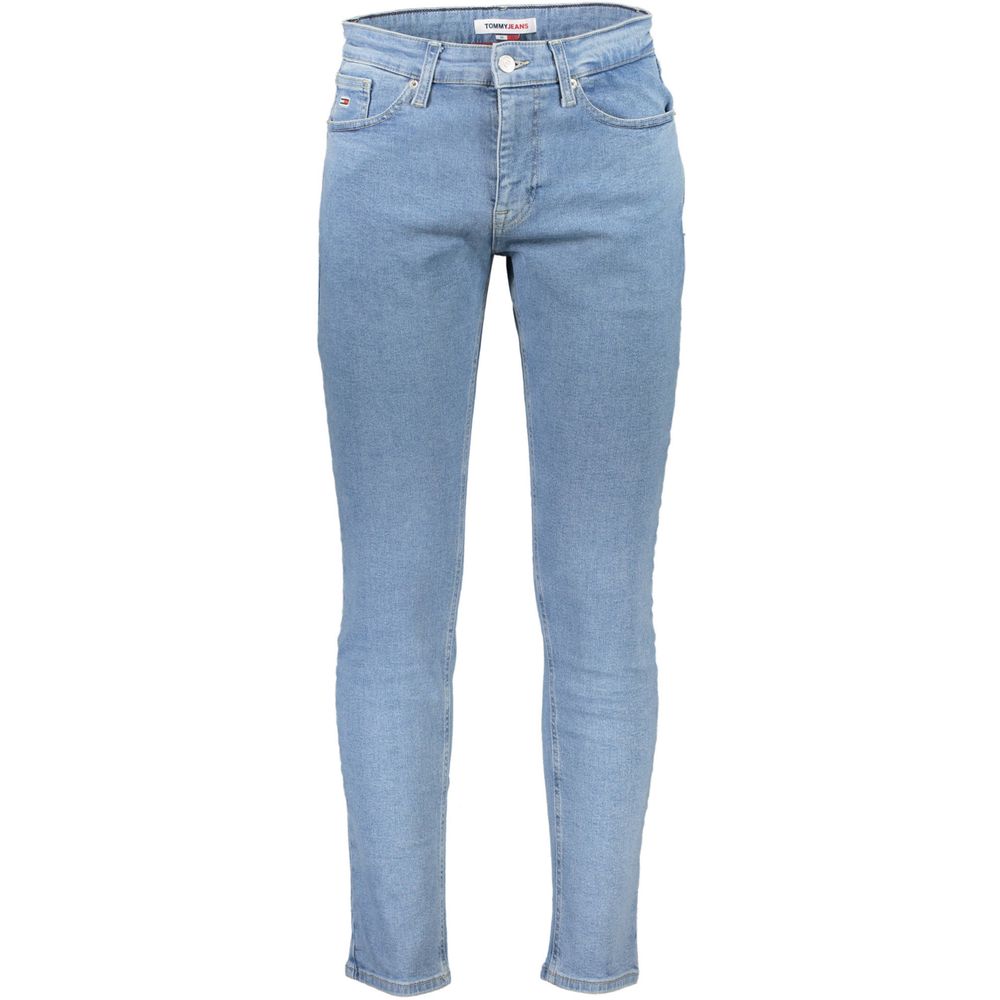 Tommy Hilfiger – Slim Tapered Jeans aus Baumwolle für Herren in Hellblau