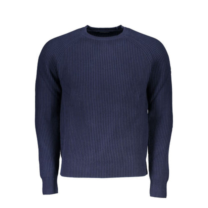 North Sails Herrenpullover aus blauer Baumwolle