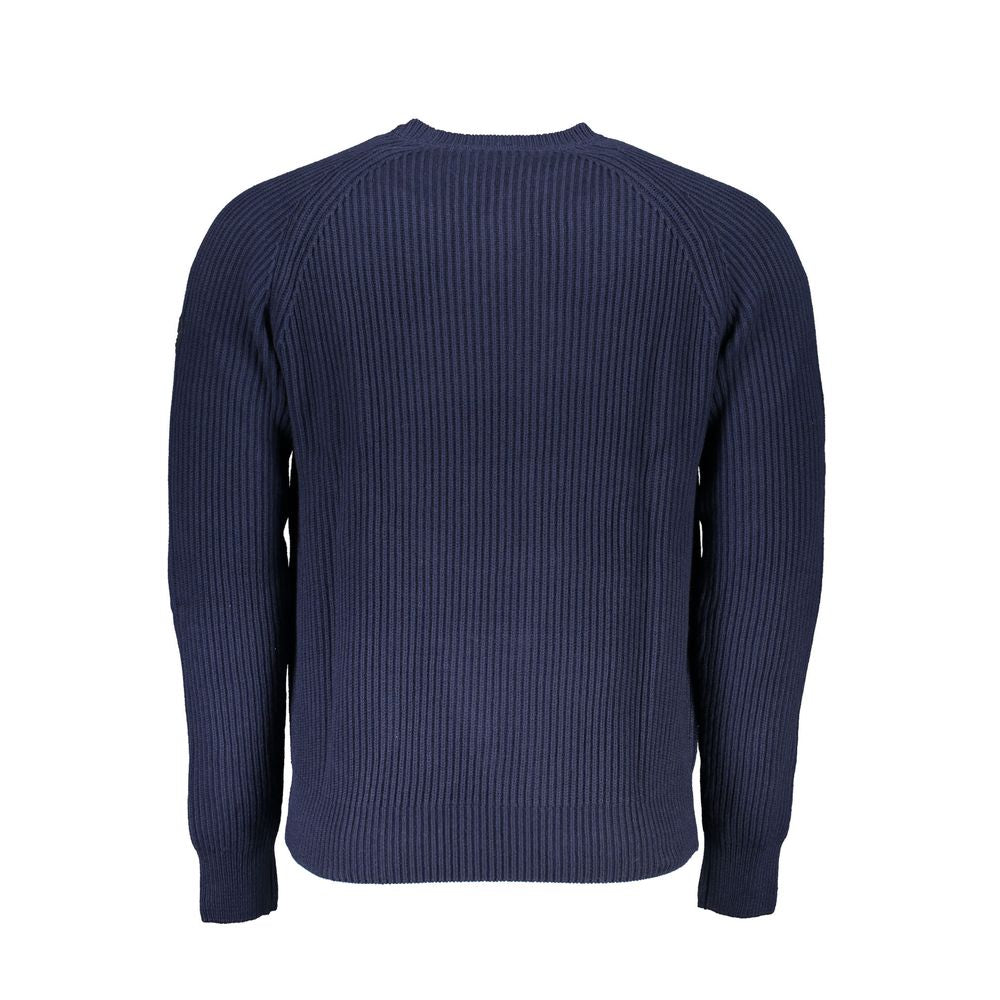 North Sails Herrenpullover aus blauer Baumwolle