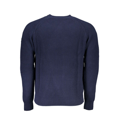 North Sails Herrenpullover aus blauer Baumwolle