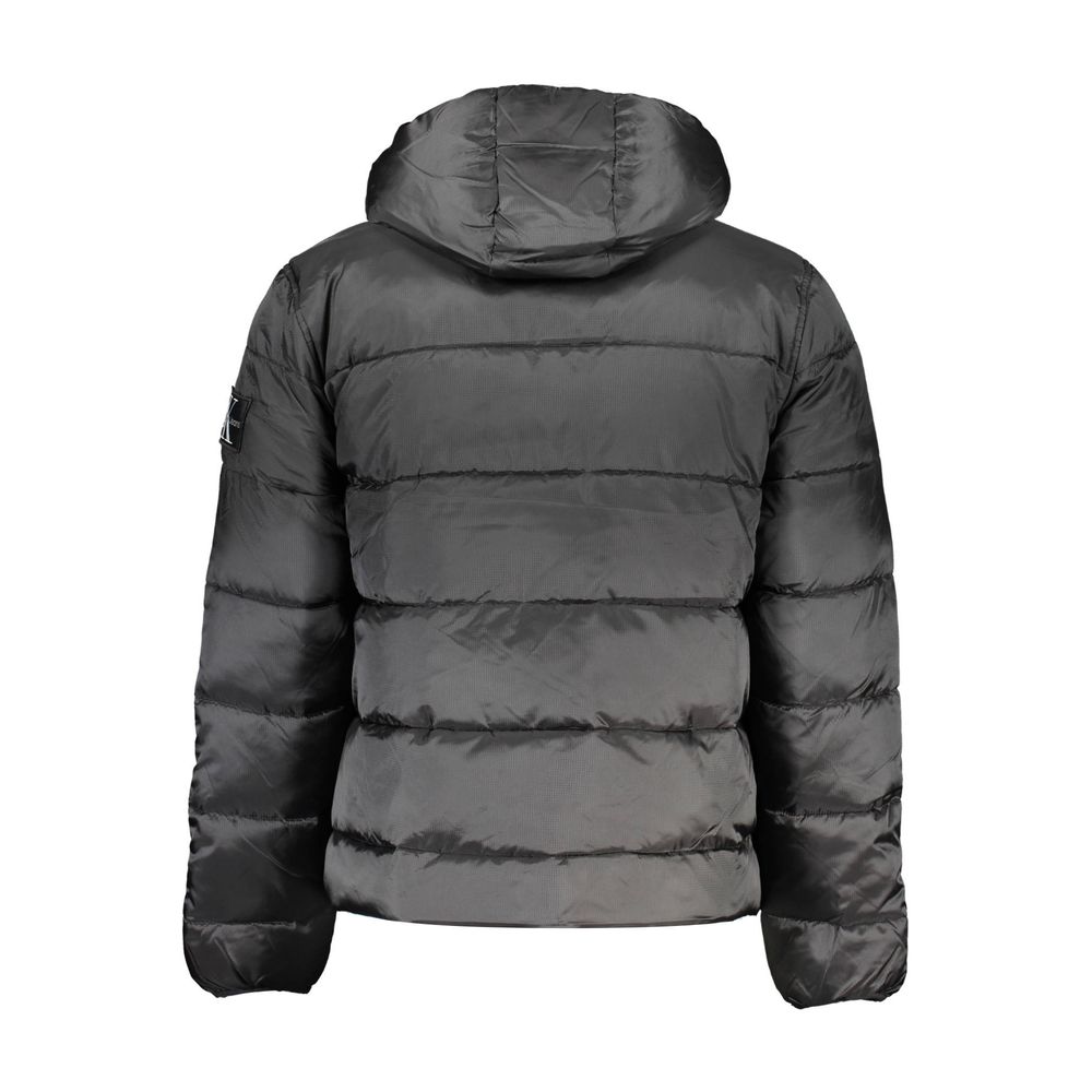 Calvin Klein Schwarze Polyester Herrenjacke