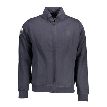 US POLO ASSN. Blauer Baumwollpullover für Herren