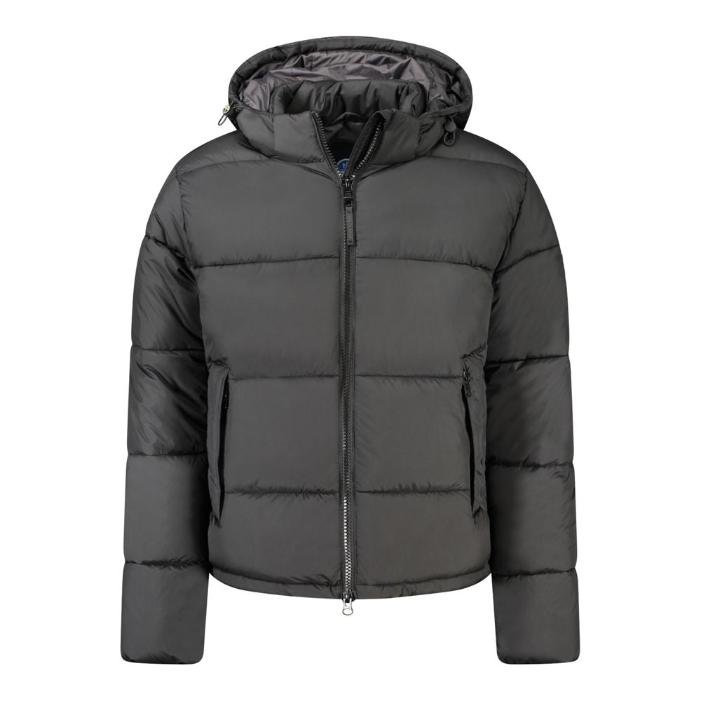 North Sails Schwarze Polyester-Herrenjacke