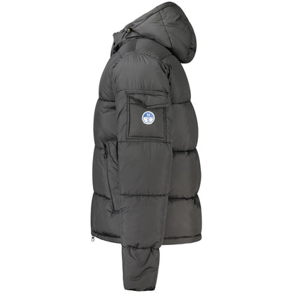 North Sails Schwarze Polyester-Herrenjacke