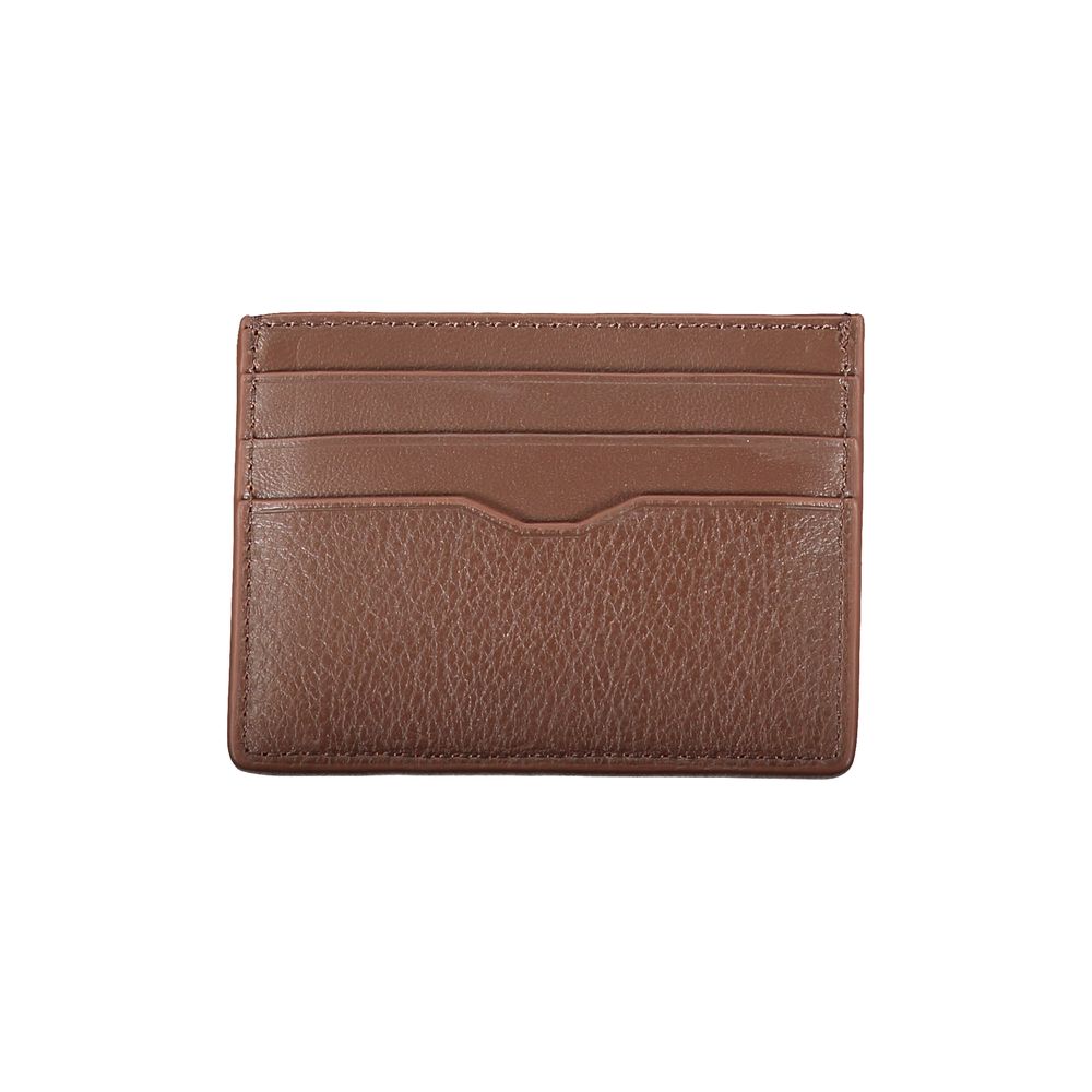Tommy Hilfiger – Elegantes Kartenetui aus Leder mit Kontrastdetails