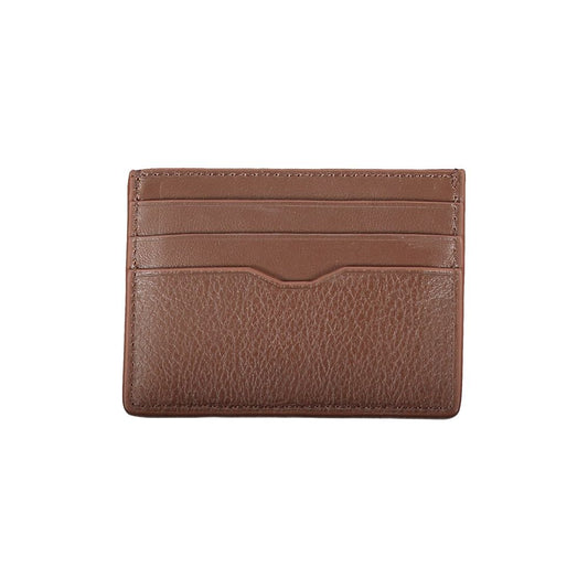Tommy Hilfiger – Elegantes Kartenetui aus Leder mit Kontrastdetails