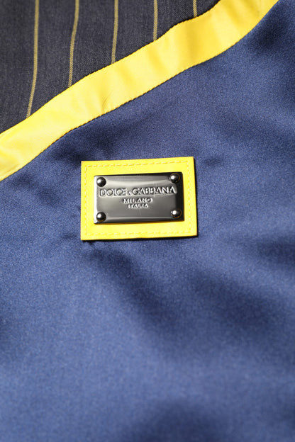 Dolce &amp; Gabbana – Bomberjacke mit durchgehendem Reißverschluss und schwarzem Logo