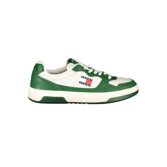 Tommy Hilfiger – Weiße Leder-Sneaker für Herren