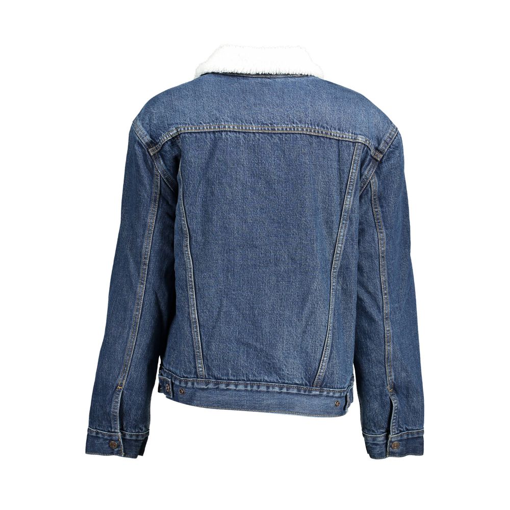 Levi's – Blaue Baumwolljacke für Damen