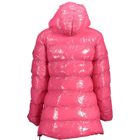 US POLO ASSN. Rosa Polyester Damenjacke