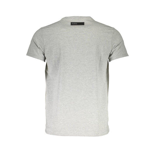 Plein Sport Braunes Baumwoll-T-Shirt für Herren
