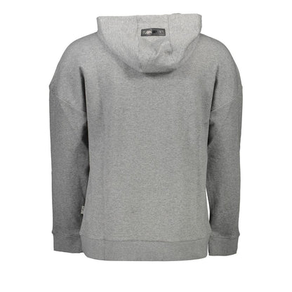 Plein Sport Grauer Baumwollpullover für Herren