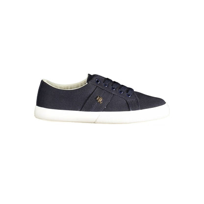 Ralph Lauren Damen Sneaker aus Baumwolle, Blau