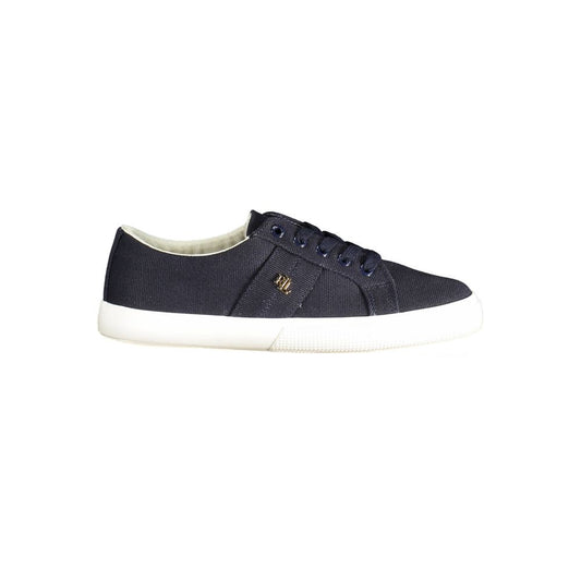 Ralph Lauren Damen Sneaker aus Baumwolle, Blau