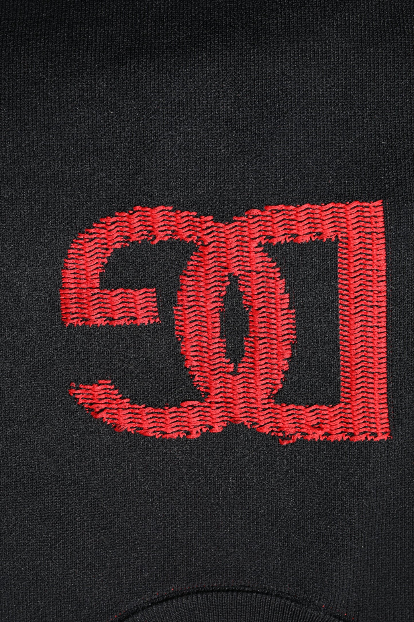 سترة رجالية محبوكة من النايلون الأسود بشعار DGLo من دولتشي آند غابانا