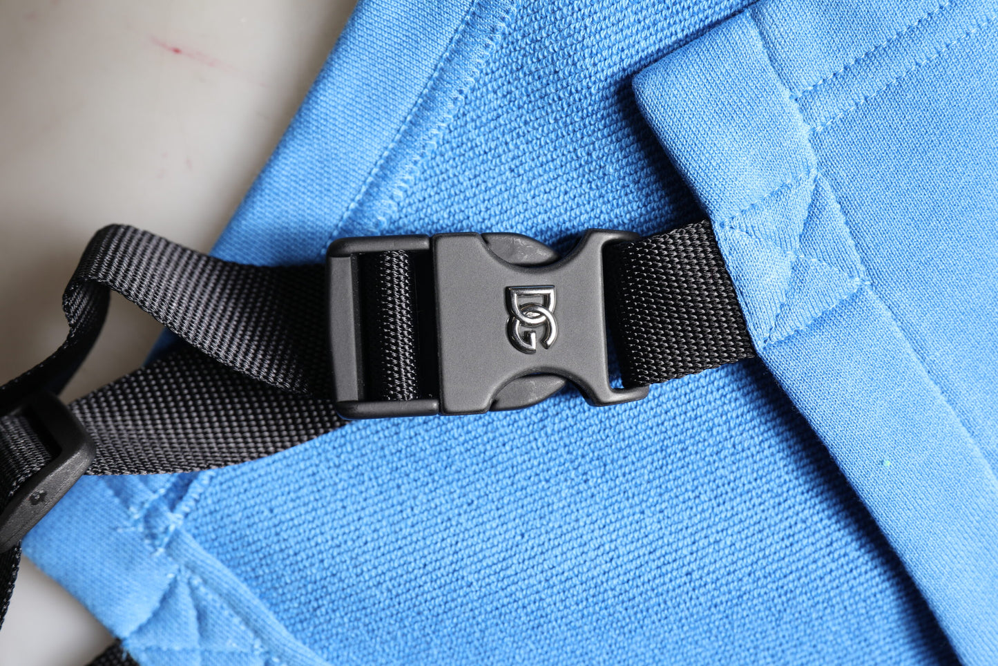 Dolce &amp; Gabbana Blaue Baumwolle Kapuzenjacke Herren Sportswear Weste Pullover